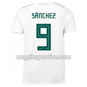 Completo Calcio Messico Sanchez 9 Divisa Trasferta Mondiali 2018